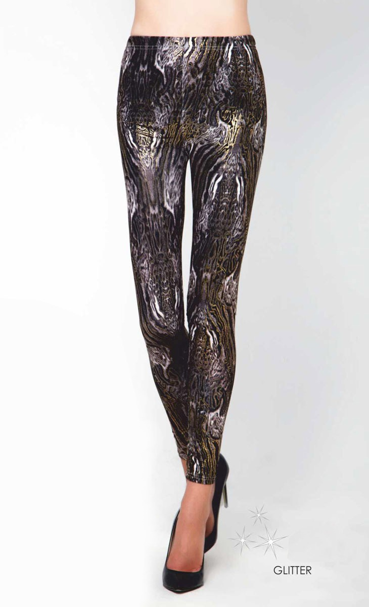 DAYMOD TIGER PRINT TIGHT - Golden