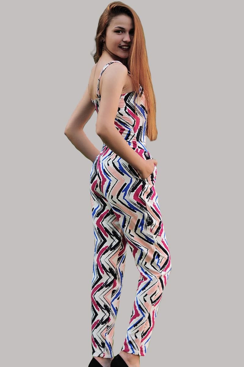 Vavin COLORFUL JUMPSUIT - White