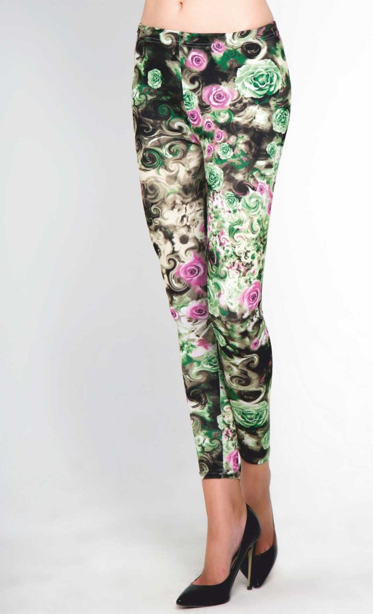 DAYMOD FLOWER TIGHT - Green