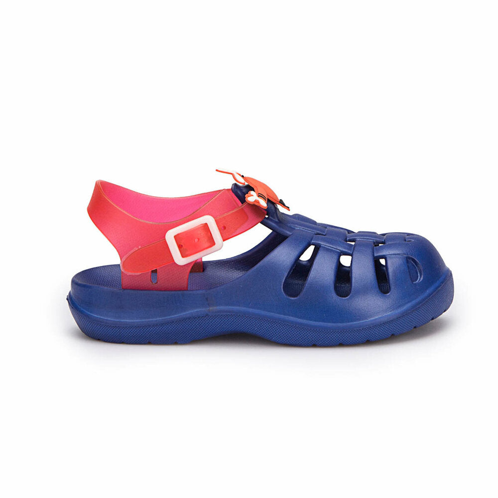 Boy's Navy Blue Red Sandals