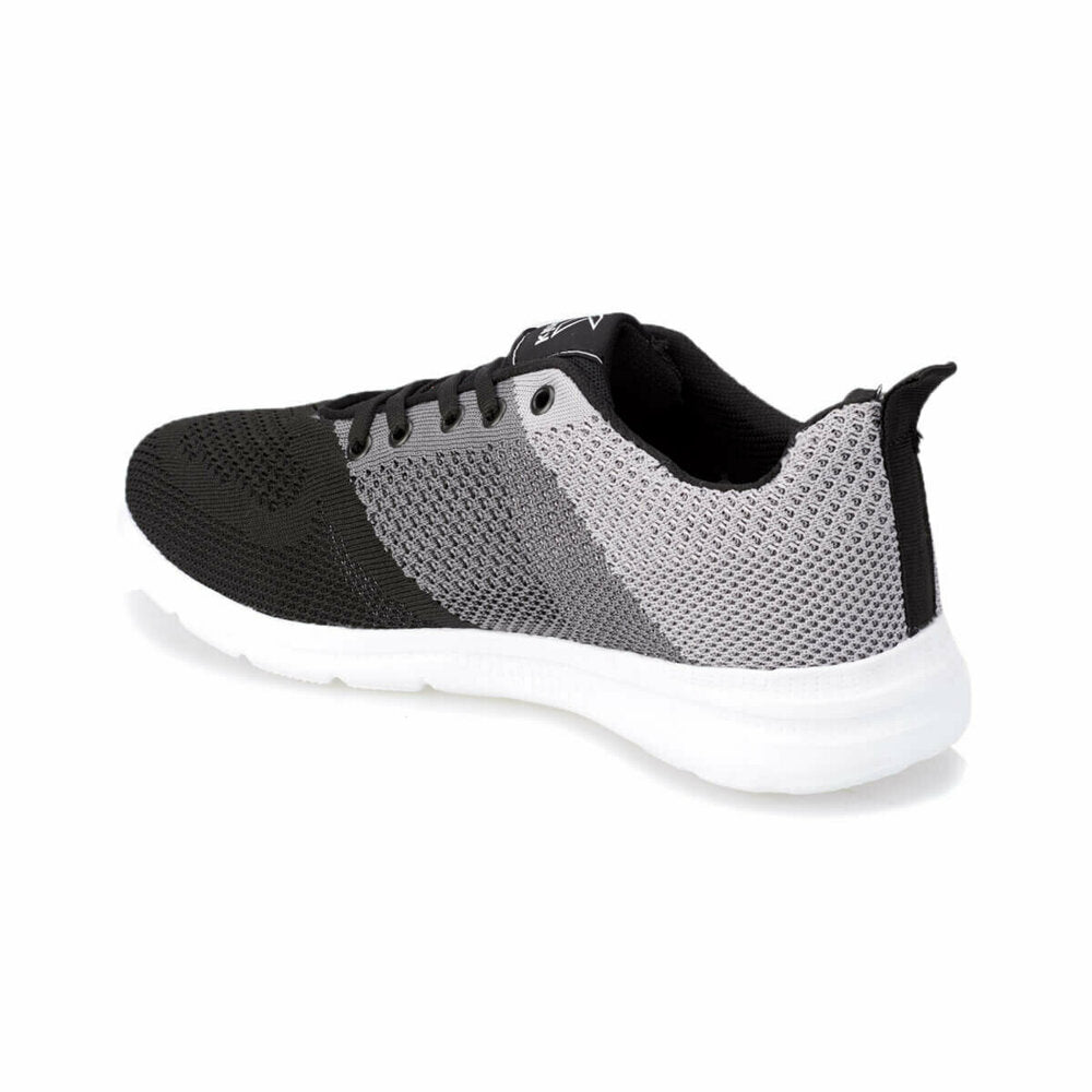 Men's Black Dark Grey Sneakers