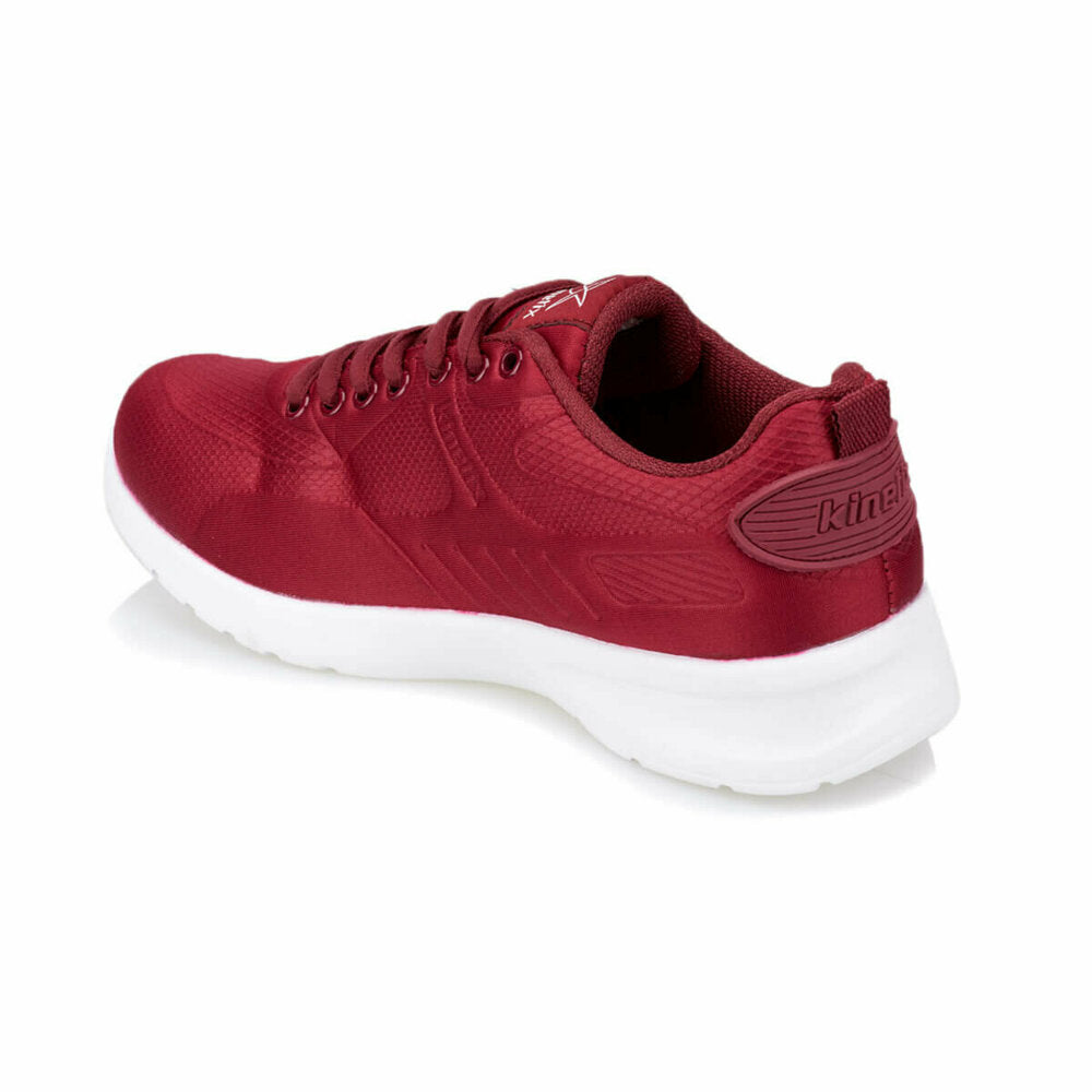 Women's Mesh Claret Red Sneakers