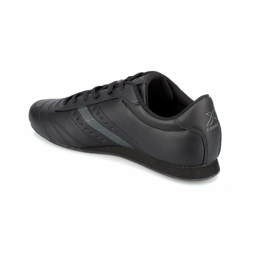 Men's Lace-up Black Sneakers