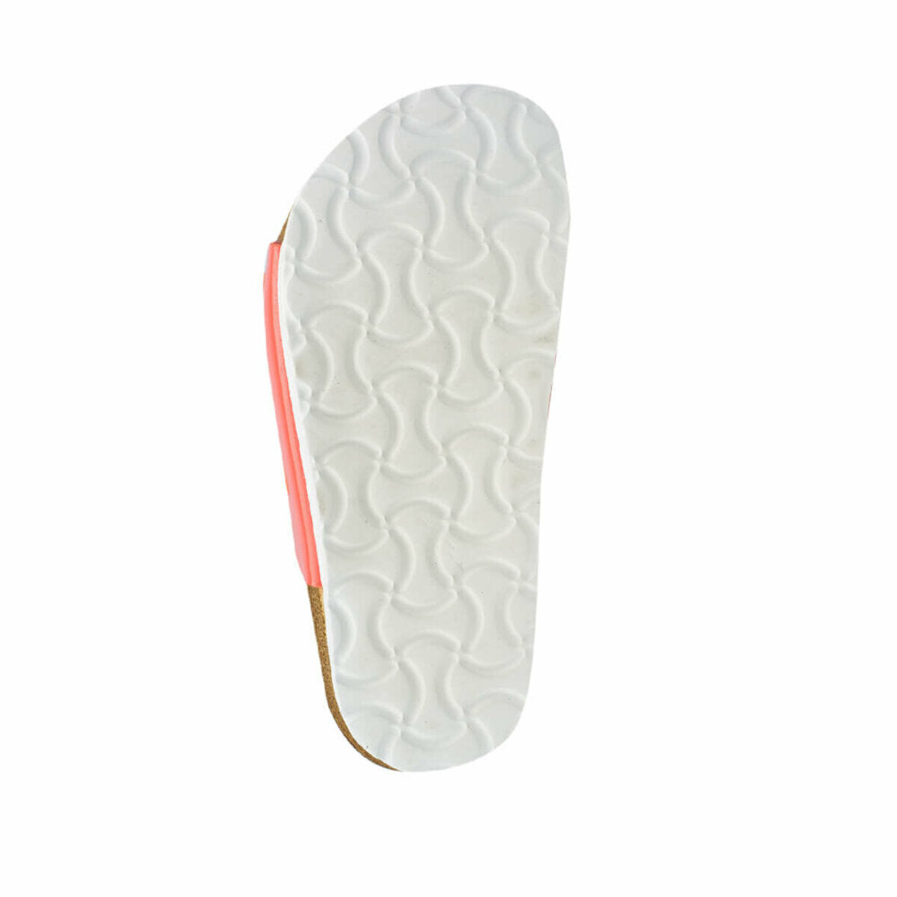 Boy's Coral White Basic Slippers