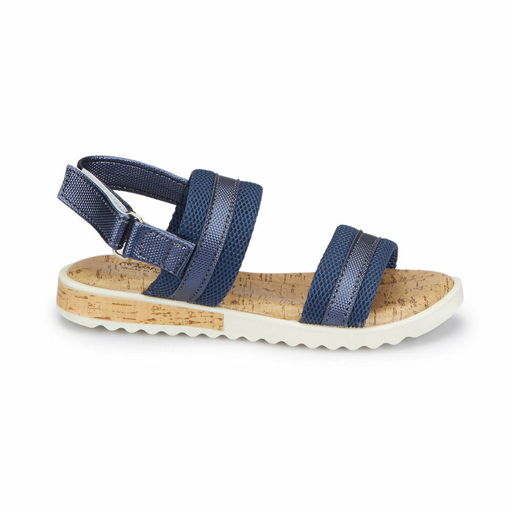 Navy Blue Girls' Sandals