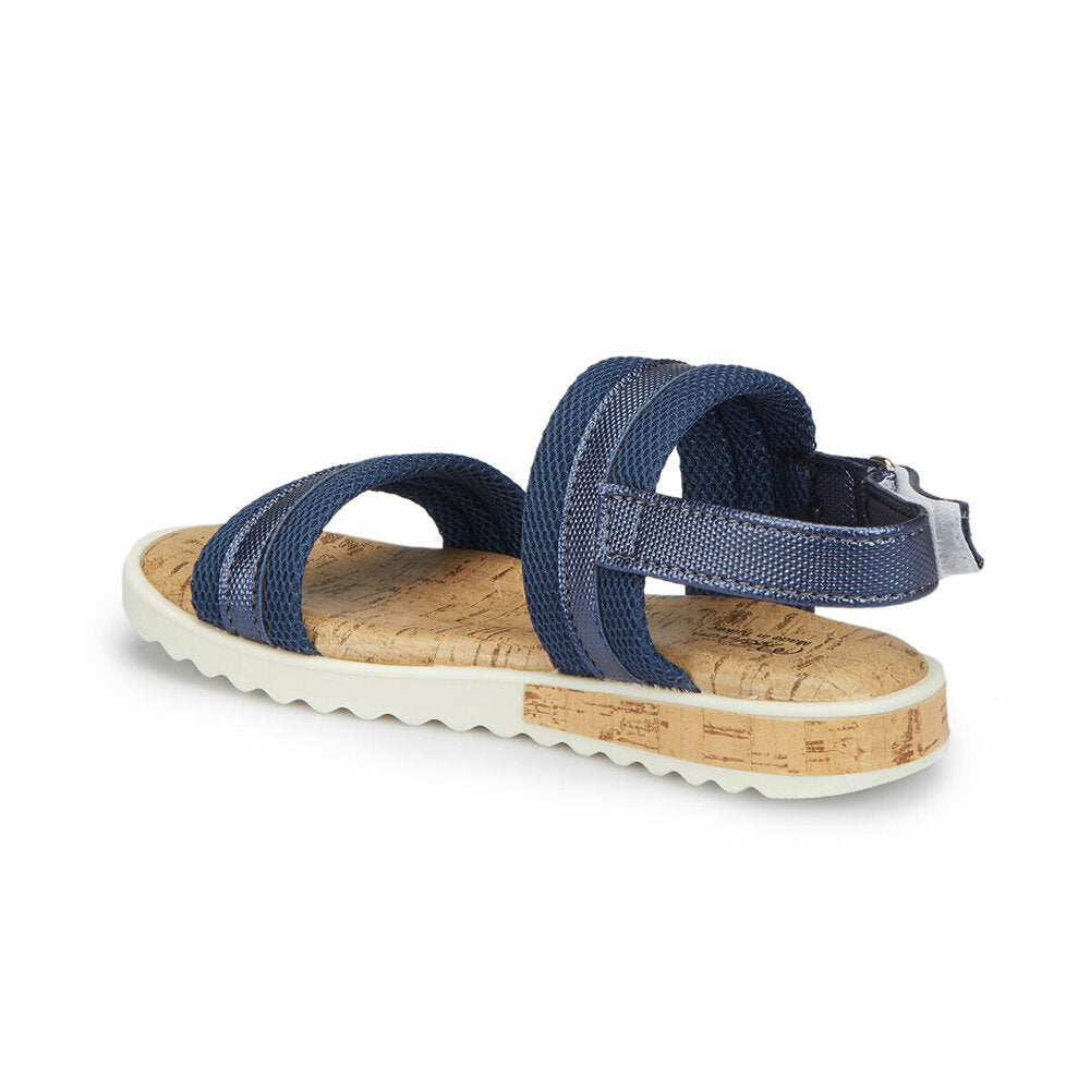 Navy Blue Girls' Sandals