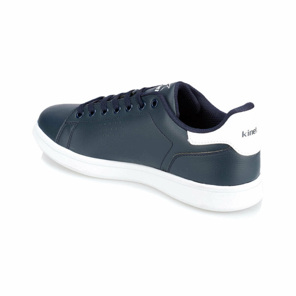 Men's Lace-up Navy Blue Sneakers