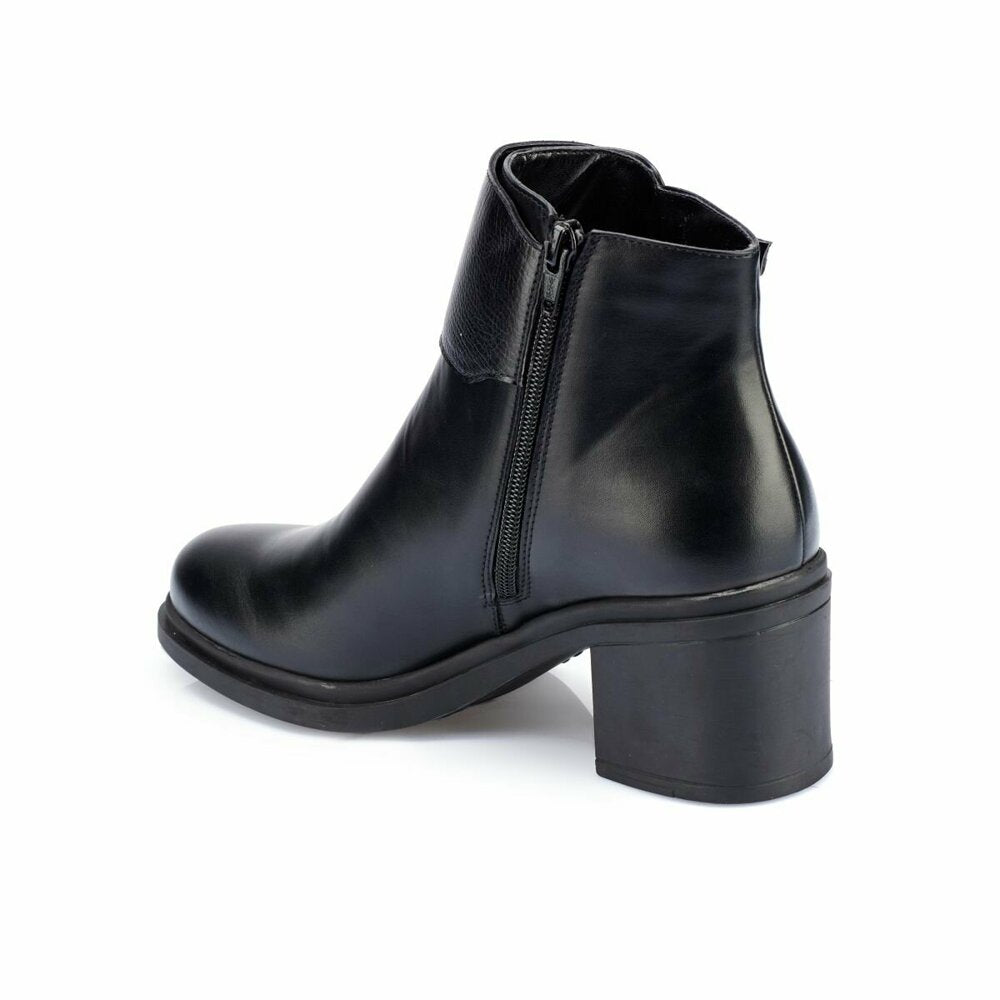 Women's Buckled Black Dress Shoes