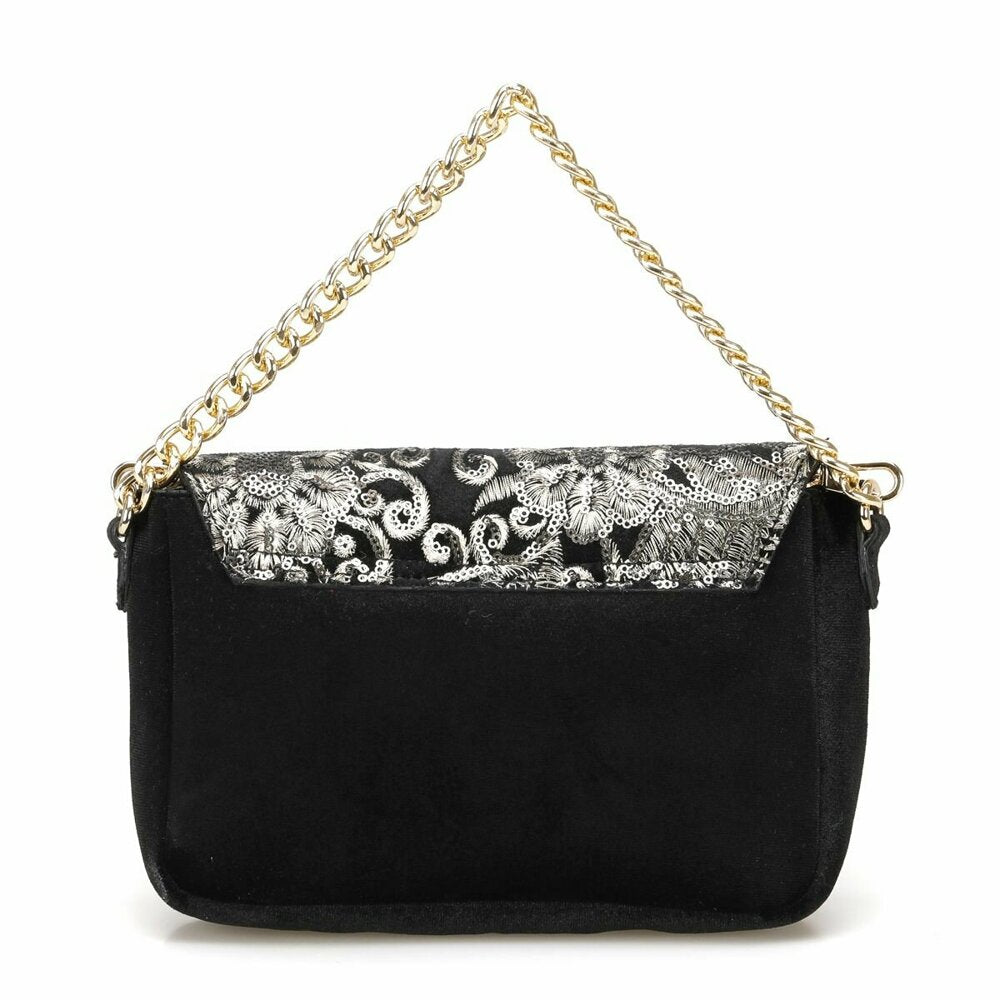 Women's Black Crossbody Bag