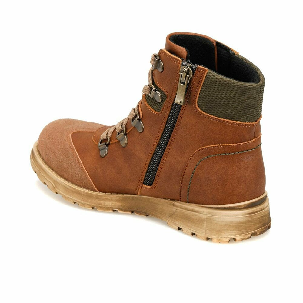 Boy's Brown Worker Boots