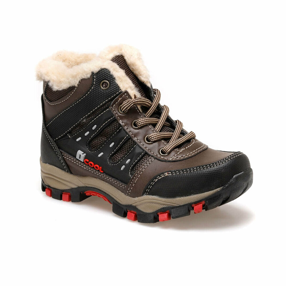 Brown Boy's Outdoor Boots