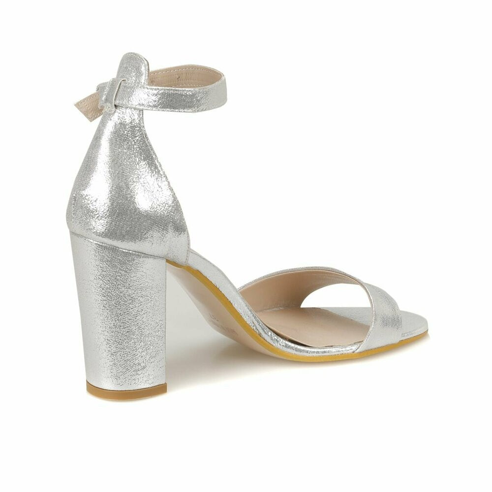 Women's Silver Silvery High Heels