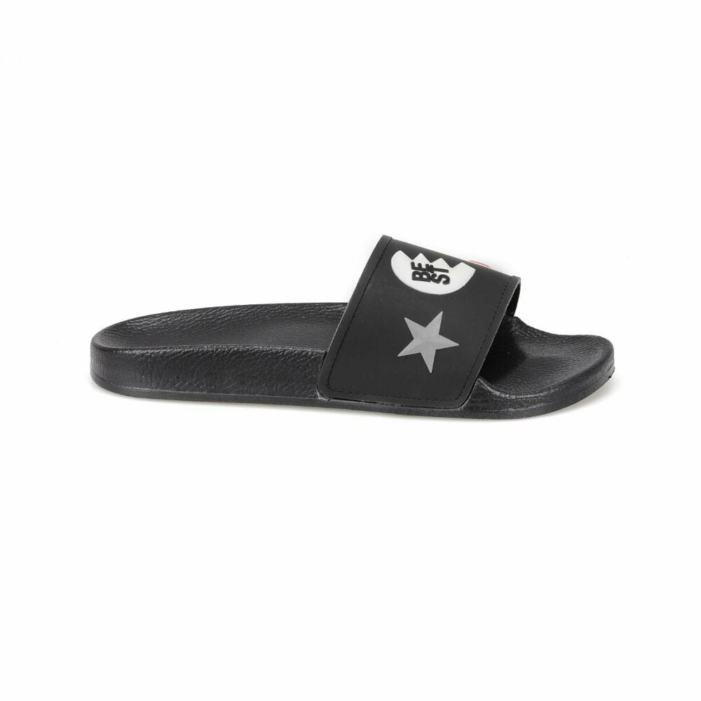 Women's Black Slippers