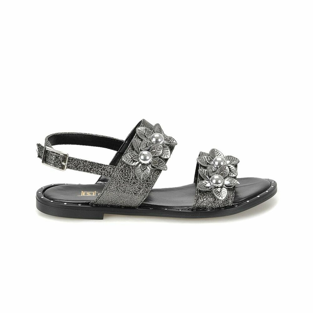 Women's Silvery Sandals