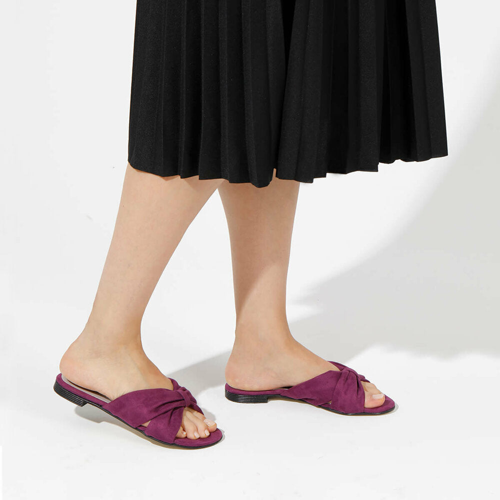 Women's Purple Slippers