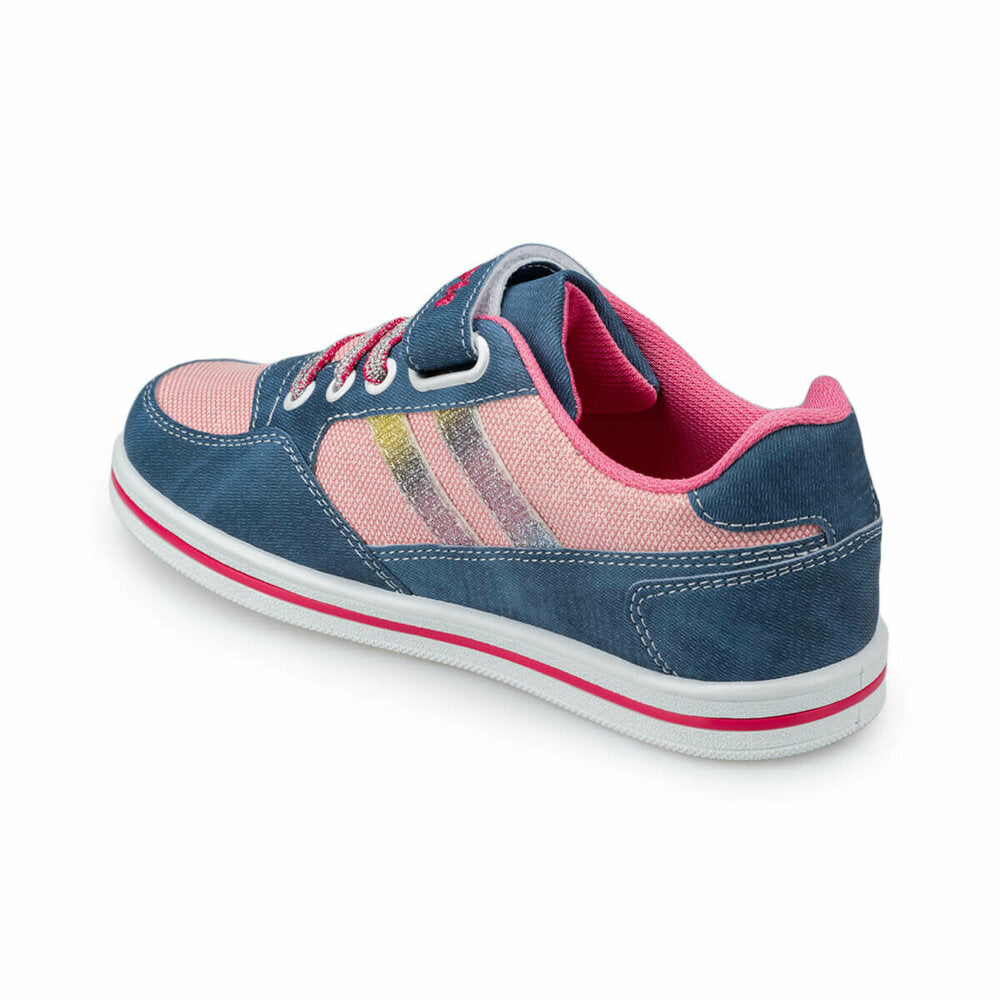 Girl's Blue Pink Shoes