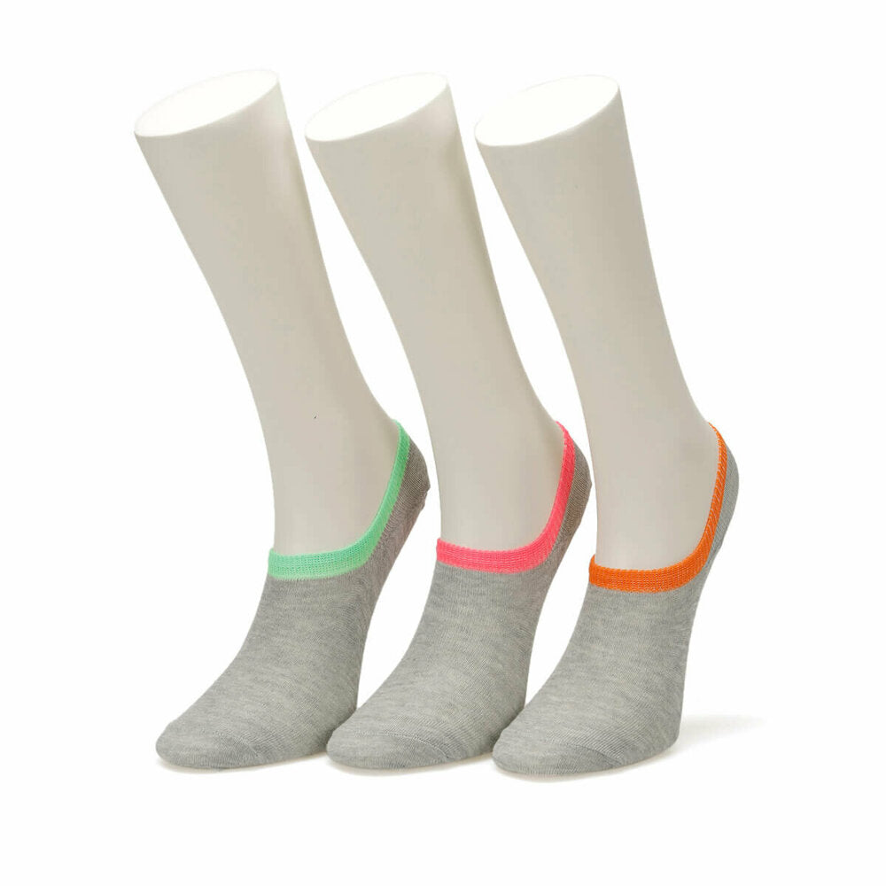 Women's Grey Socks- 3 Pairs
