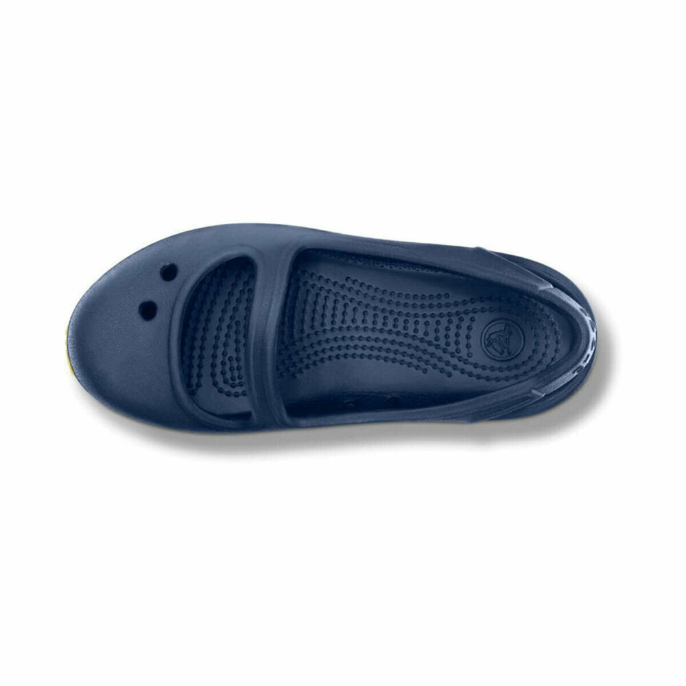 Girl's Navy Blue- Red Sandals