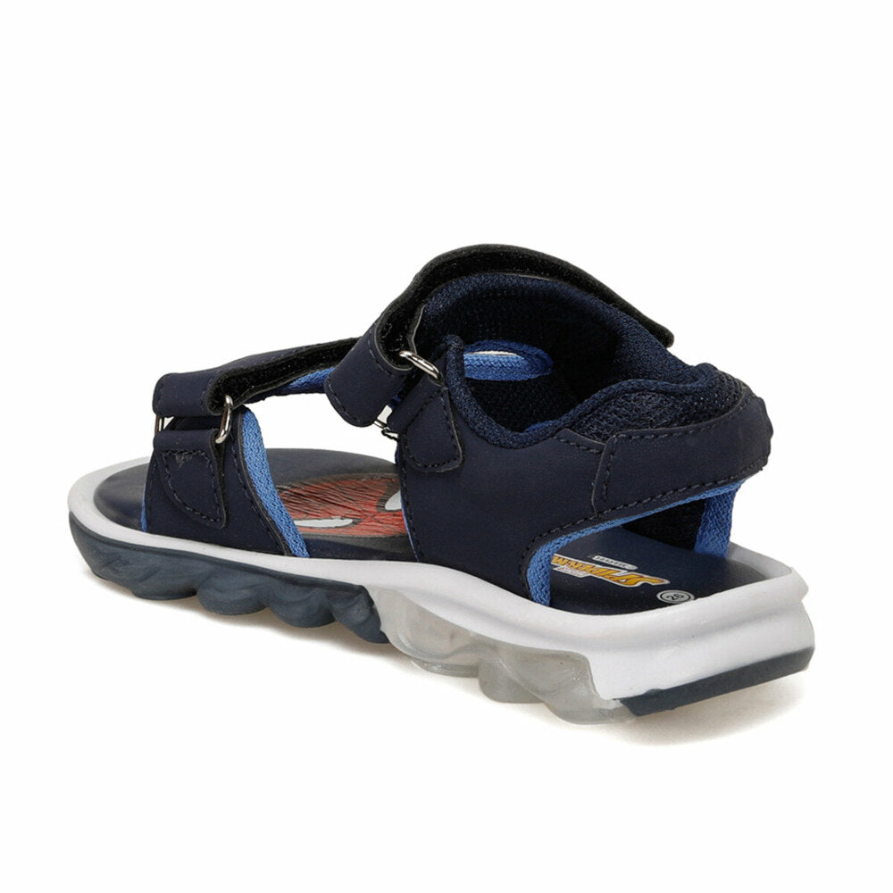 Boy's Velcro Strap Navy Blue Sport Sandal