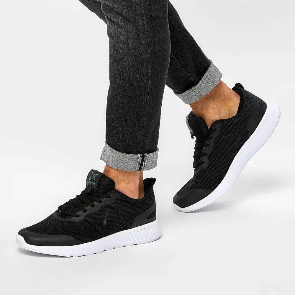 Men's Black Sneaker Shoes