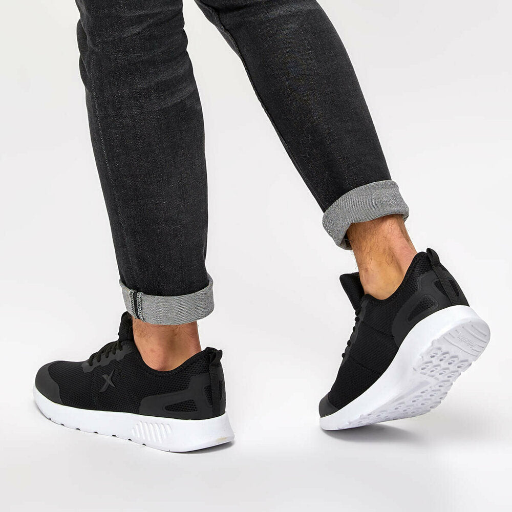 Men's Black Sneaker Shoes