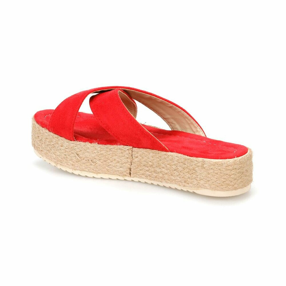 Women's Red Slippers