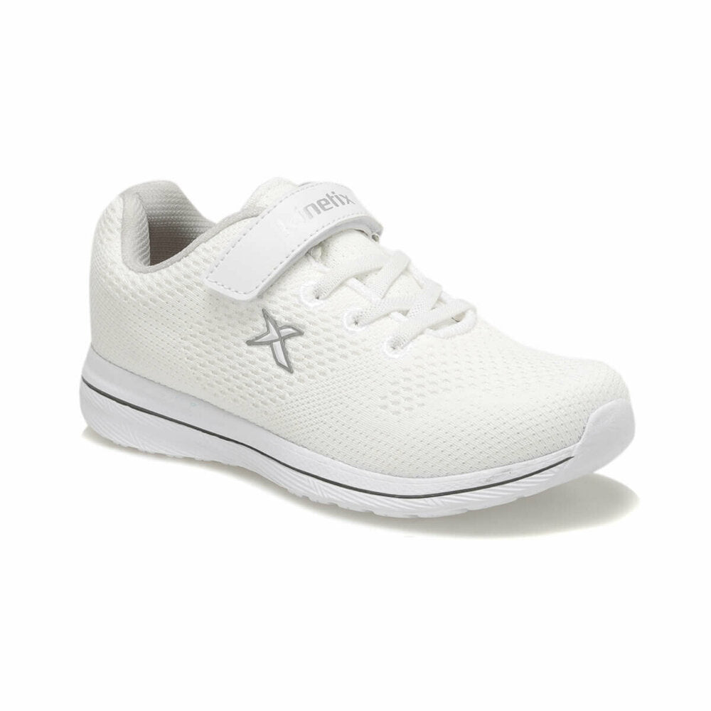 Girl's White Walking Shoes