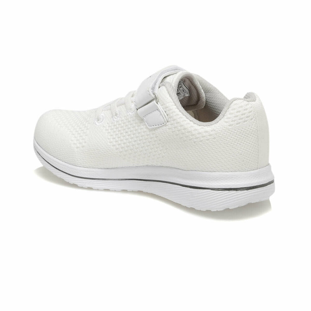 Girl's White Walking Shoes