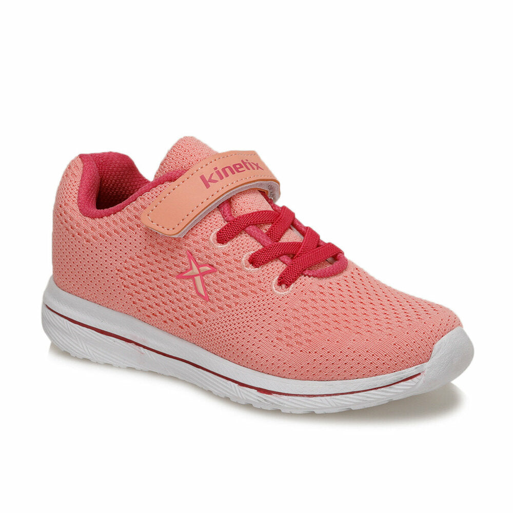 Girl's Light Pink Walking Shoes