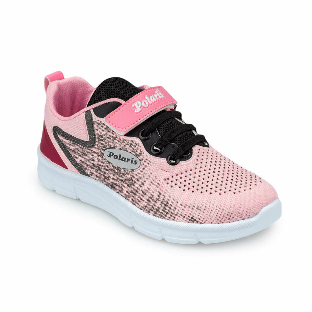 Girl's Patterned Pink Shoes
