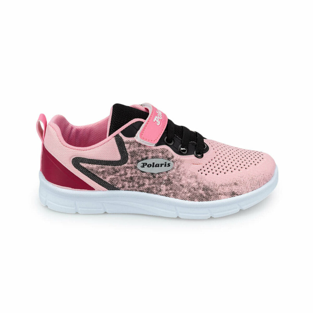 Girl's Patterned Pink Shoes