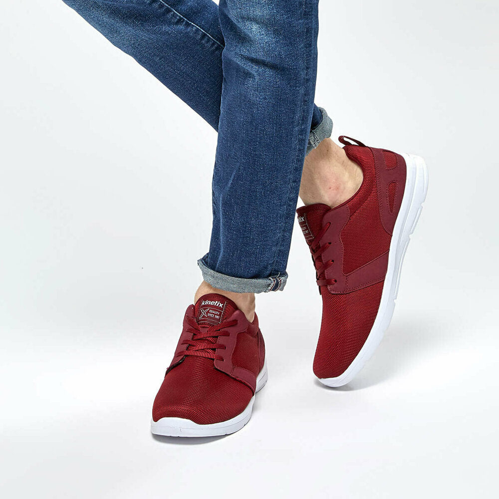 Men's Claret Red Shoes