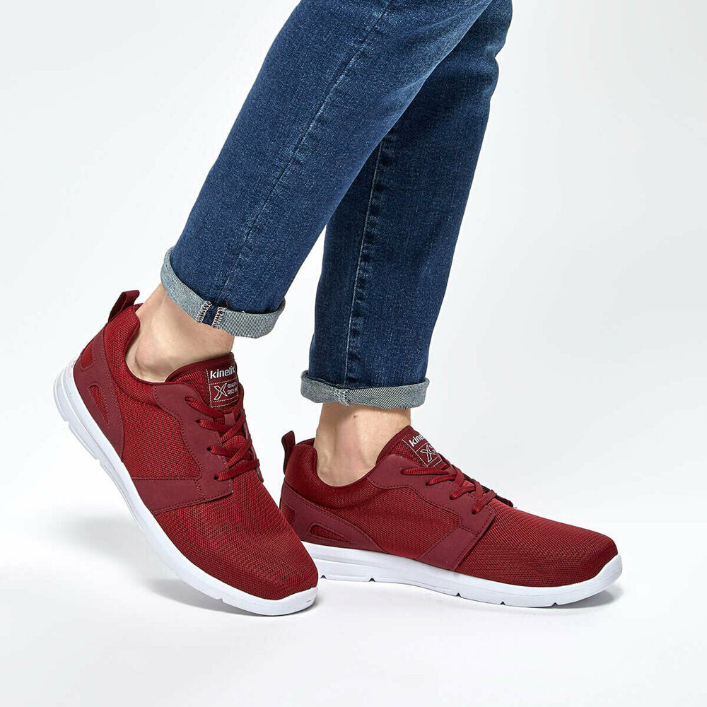 Men's Claret Red Shoes