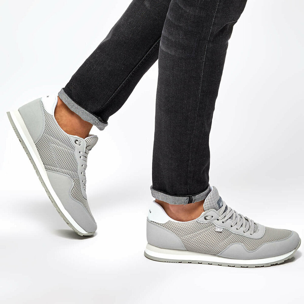 Men's Lace-up Grey Shoes