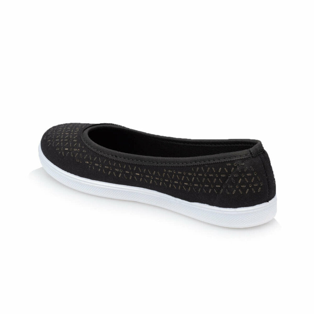 Women's Black White Babette