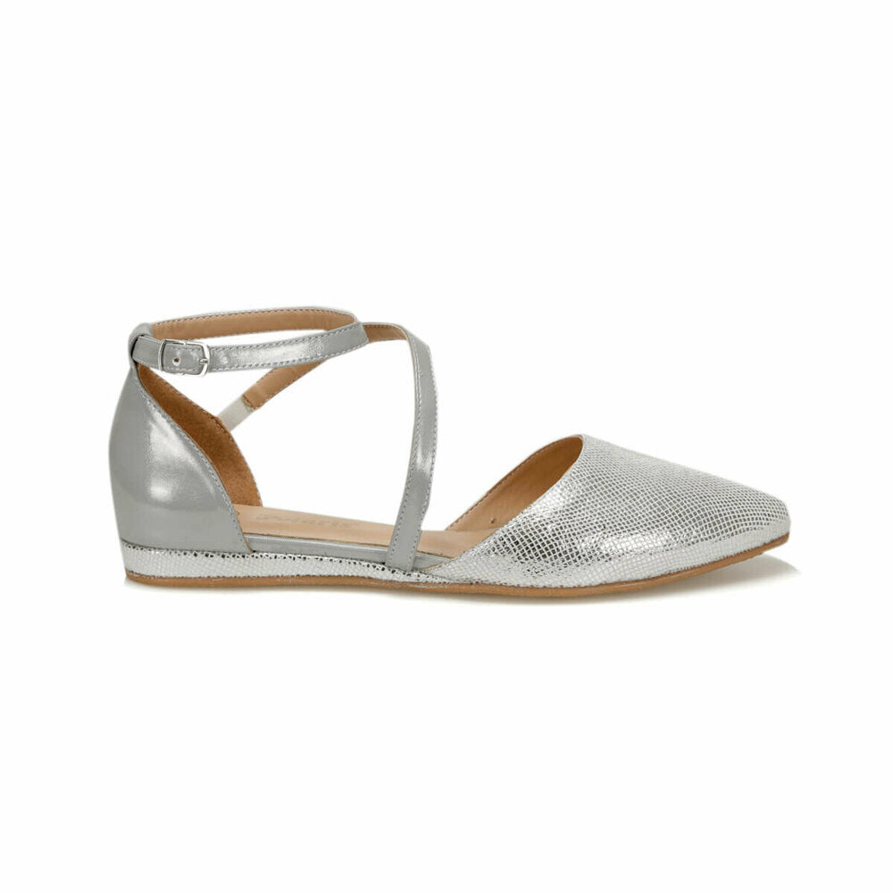 Women's Shiny Grey Babette