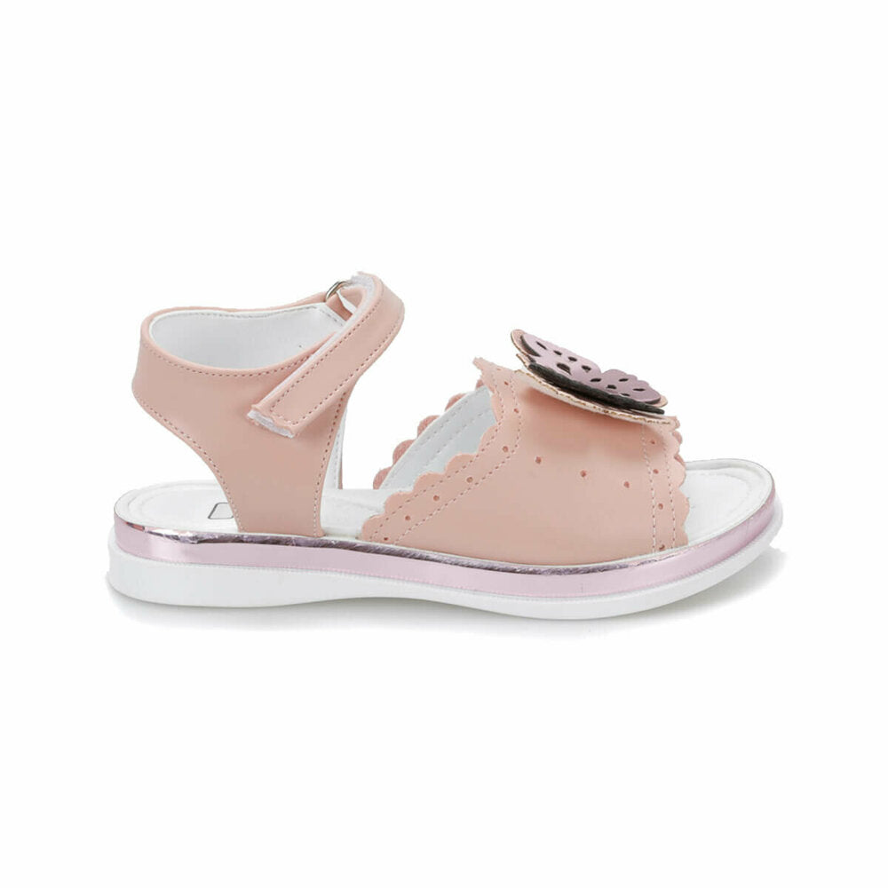 Girl's Butterfly Detail Pink Sandal
