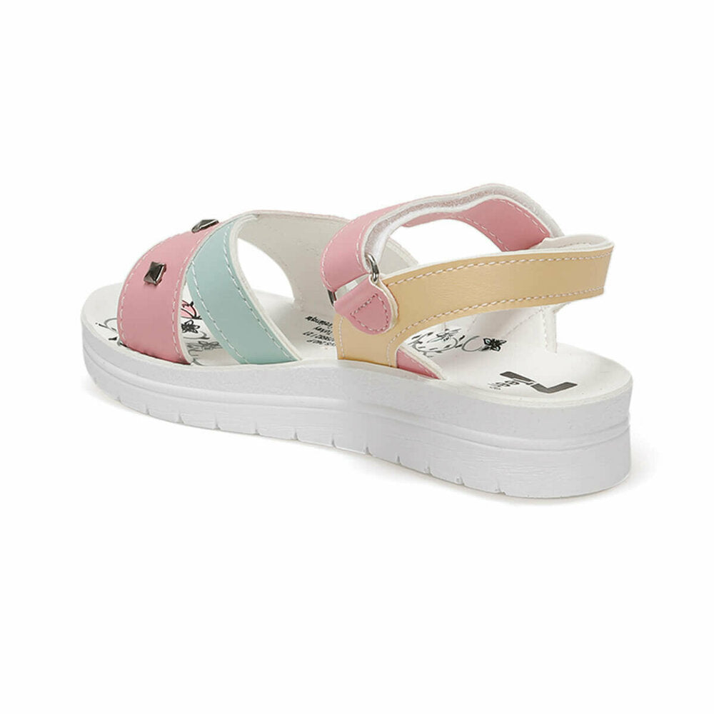 Girl's Studded Multicolor Sandals