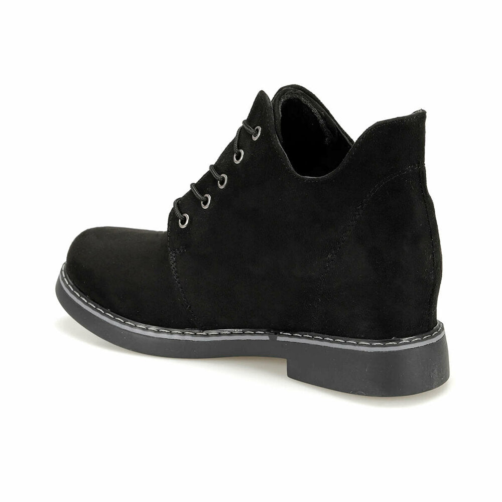 Women's Black Suede Boots