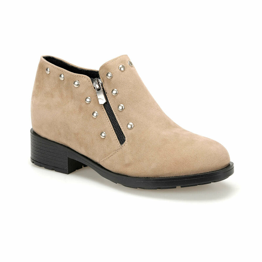 Women's Mink Leather Boots