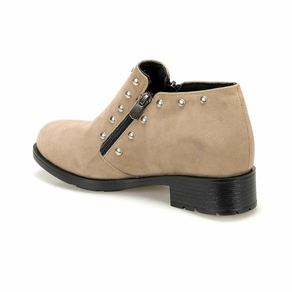 Women's Mink Leather Boots