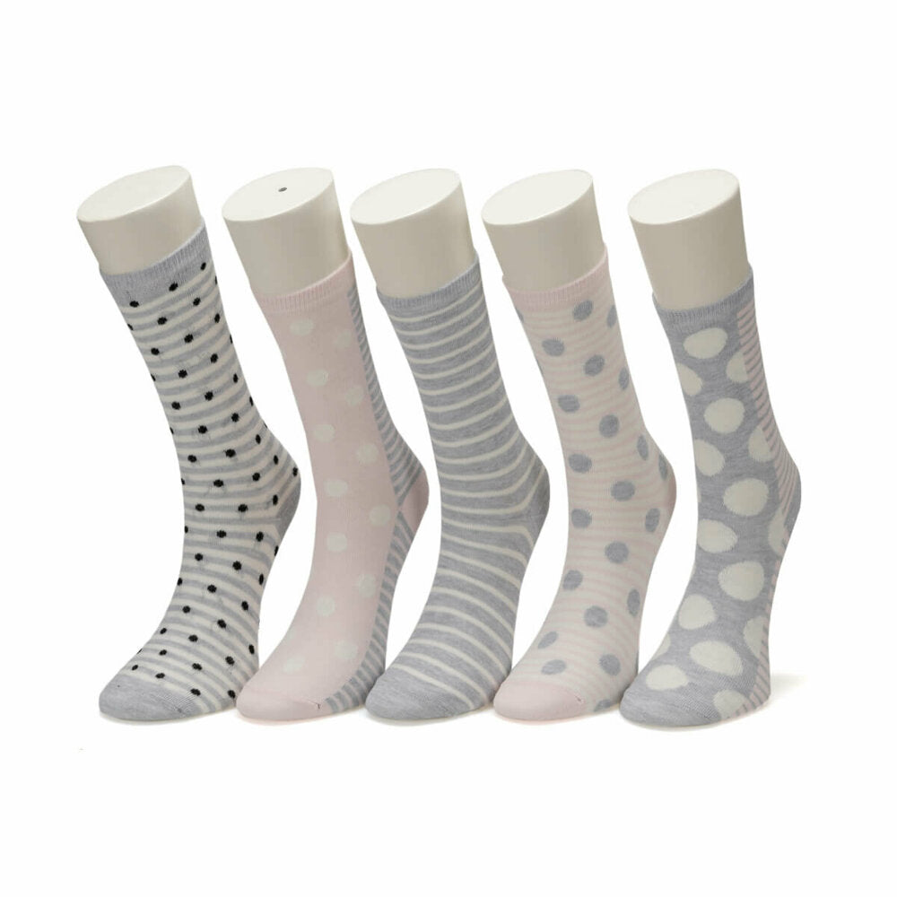Women's Multicolor 5 Pairs Of Socket Socks