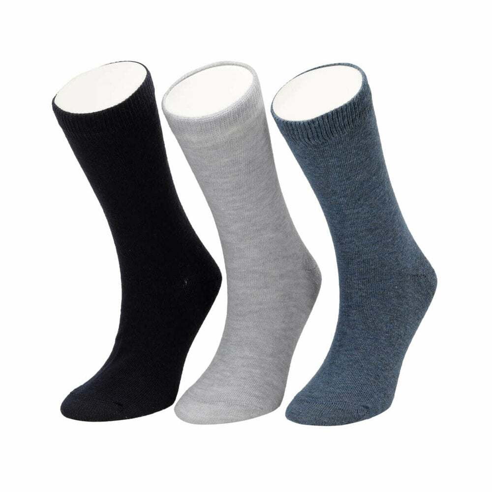 Boy's Basic Socket Socks- 3 Pairs