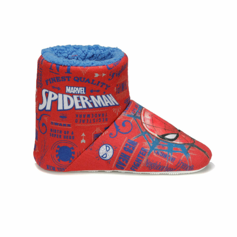 Boy's Printed Red Snoozies