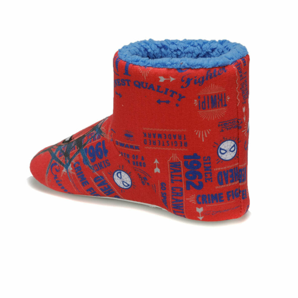 Boy's Printed Red Snoozies