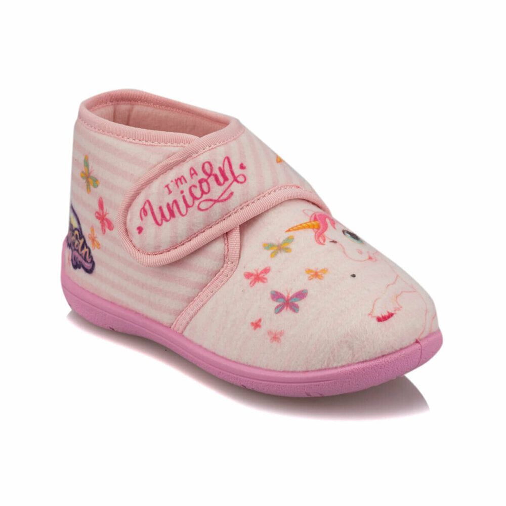 Girl's Velcro Strap Pink Snoozies