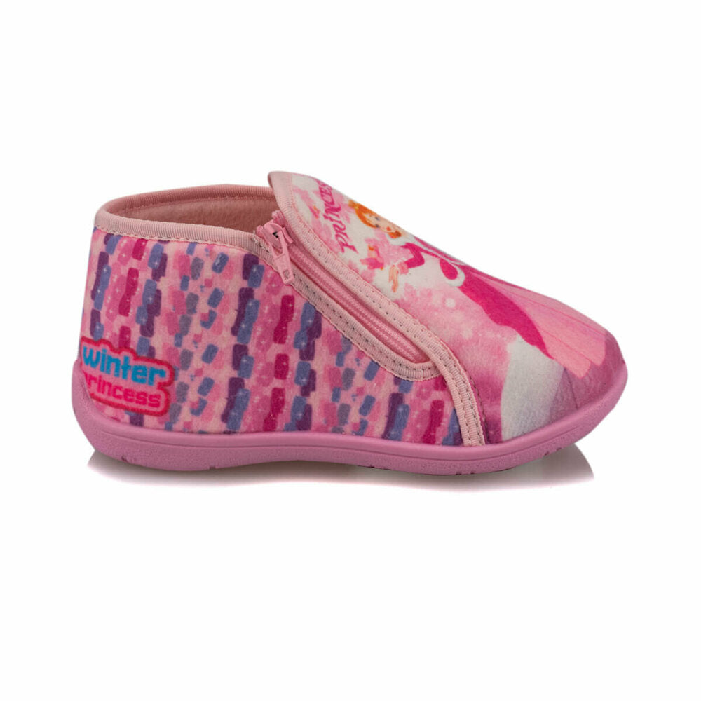 Girl's Zipped Pink Snoozies