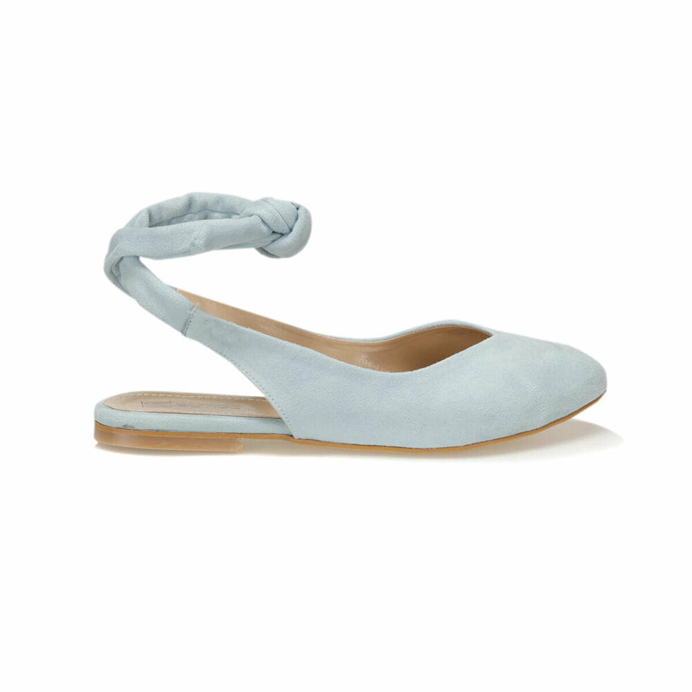 Women's Blue Suede Babette