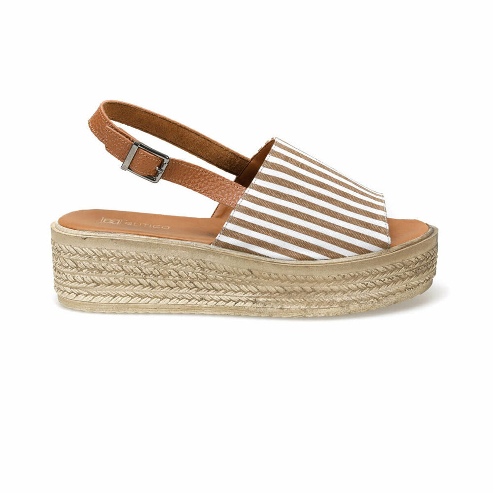 Women's Striped Ginger Marine Sandals