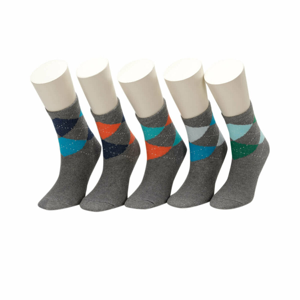 Boy's Grey Socket Socks